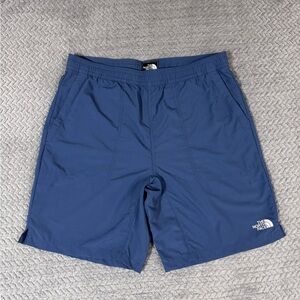 The North Face Men’s Shorts Flashdry Swim Trunks Beach Pool Vacation Blue Medium